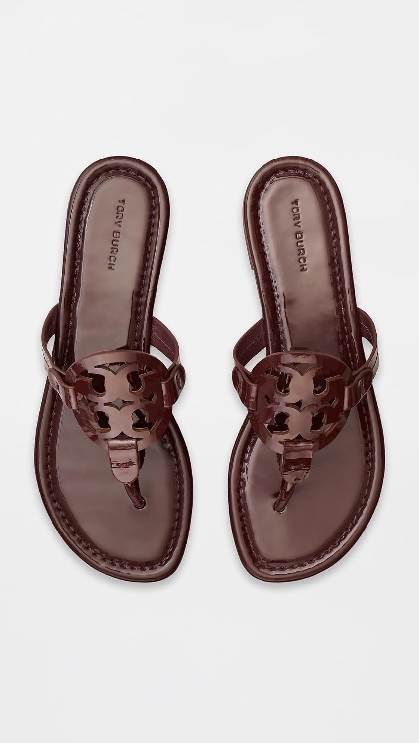 image:imageTory Burch Womens Miller SandalsDark Carmine