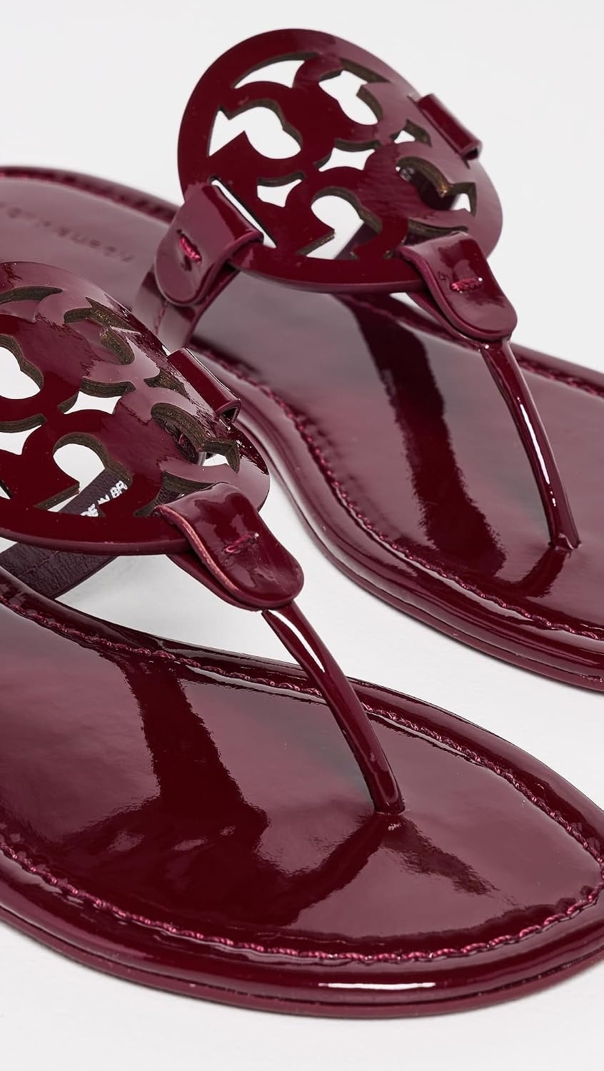 image:imageTory Burch Womens Miller SandalsDark Raspberry