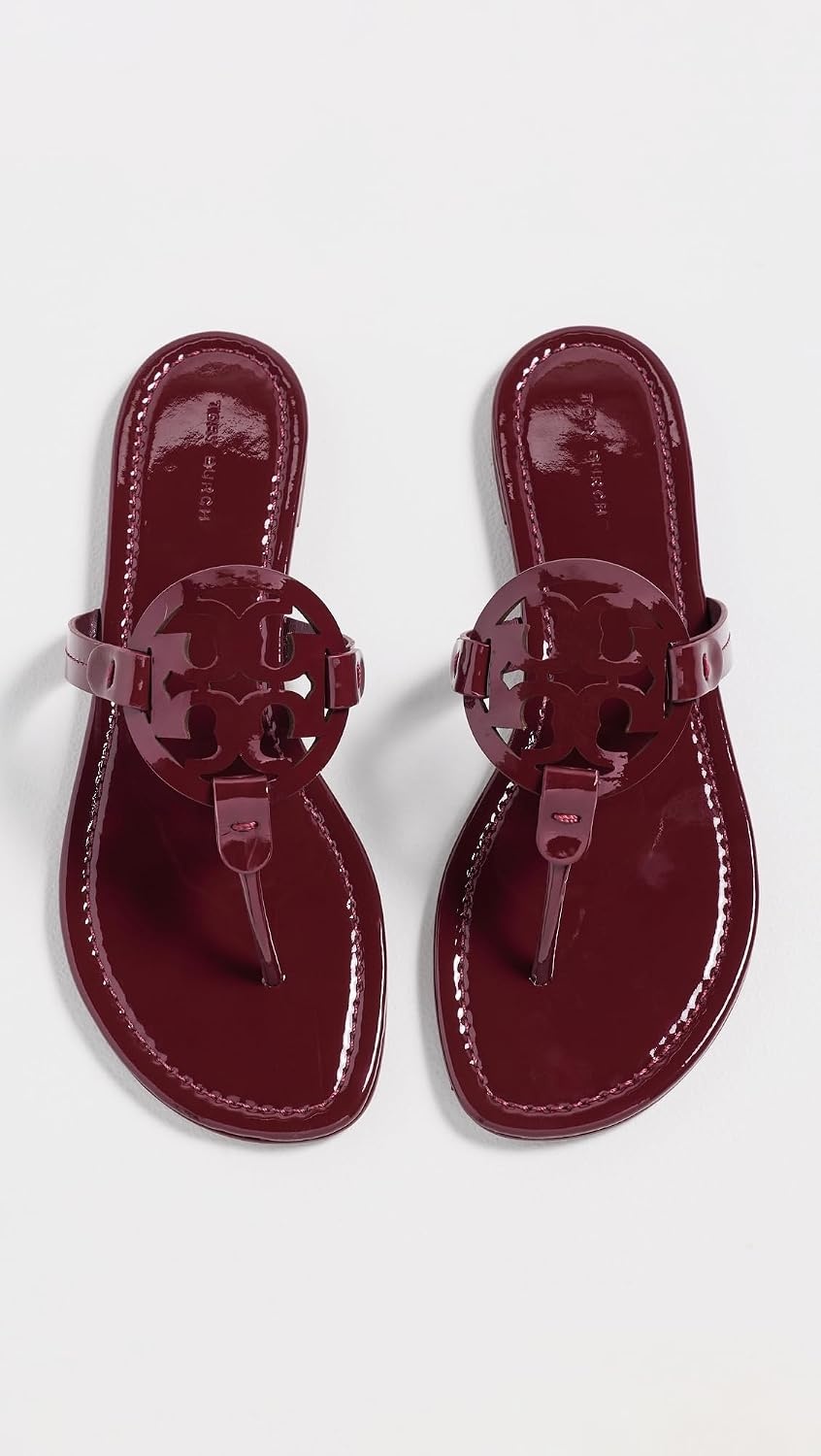 image:imageTory Burch Womens Miller SandalsDark Raspberry
