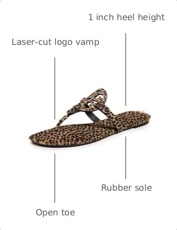 image:imageTory Burch Womens Miller SandalsLeopard Multi