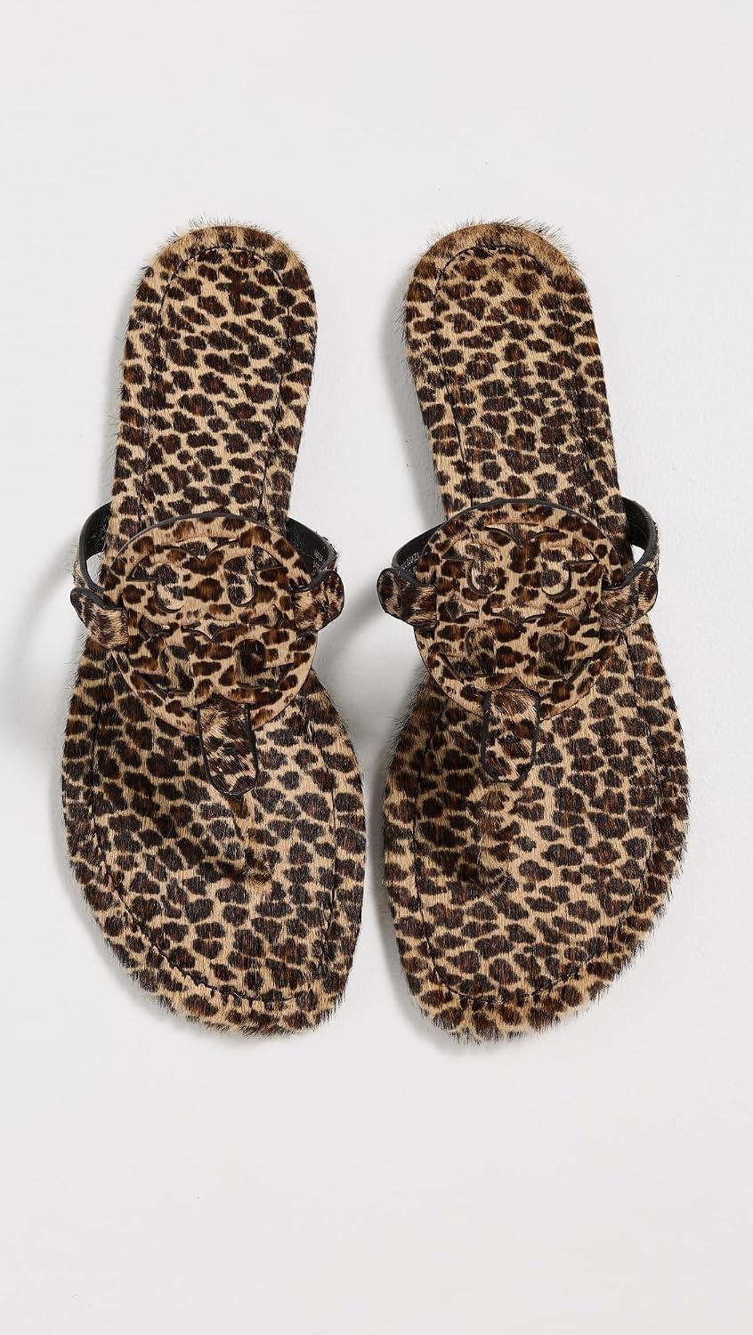 image:imageTory Burch Womens Miller SandalsLeopard Multi