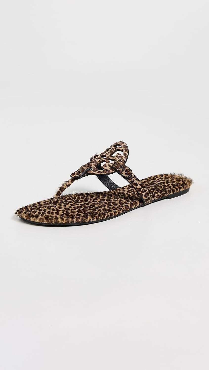 image:imageTory Burch Womens Miller SandalsLeopard Multi