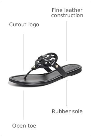 image:imageTory Burch Womens Miller SandalsPerfect Black