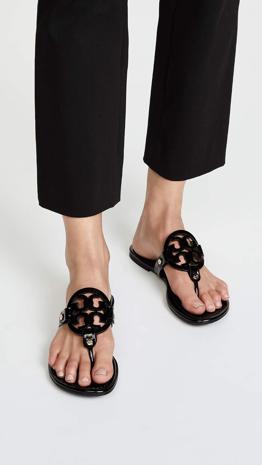 image:imageTory Burch Womens Miller SandalsPerfect Black Patent