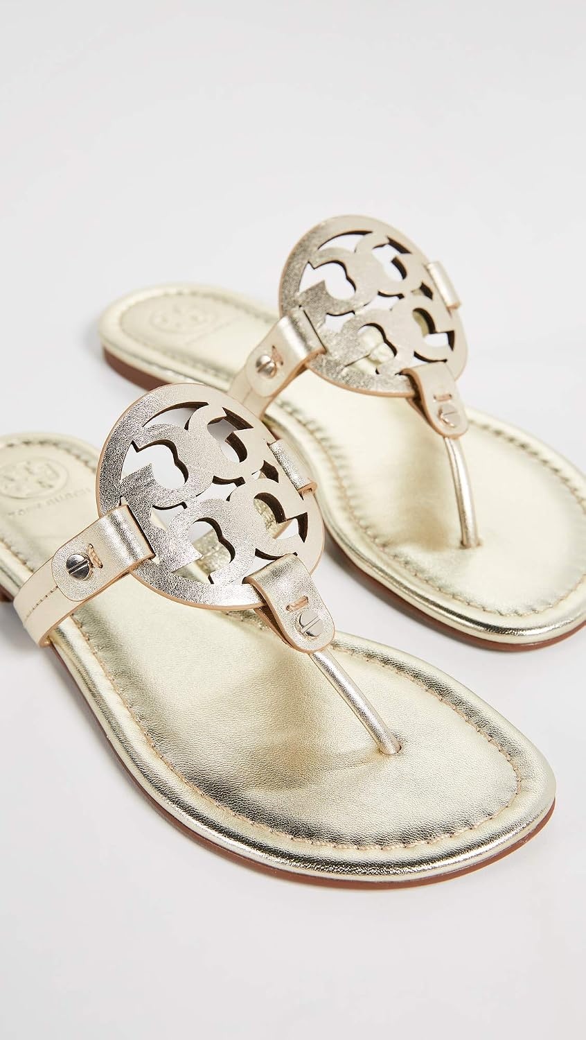 image:imageTory Burch Womens Miller SandalsSpark Gold