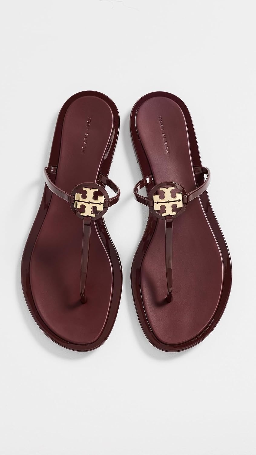 image:imageTory Burch Womens Mini Miller Flip FlopsDried Currant