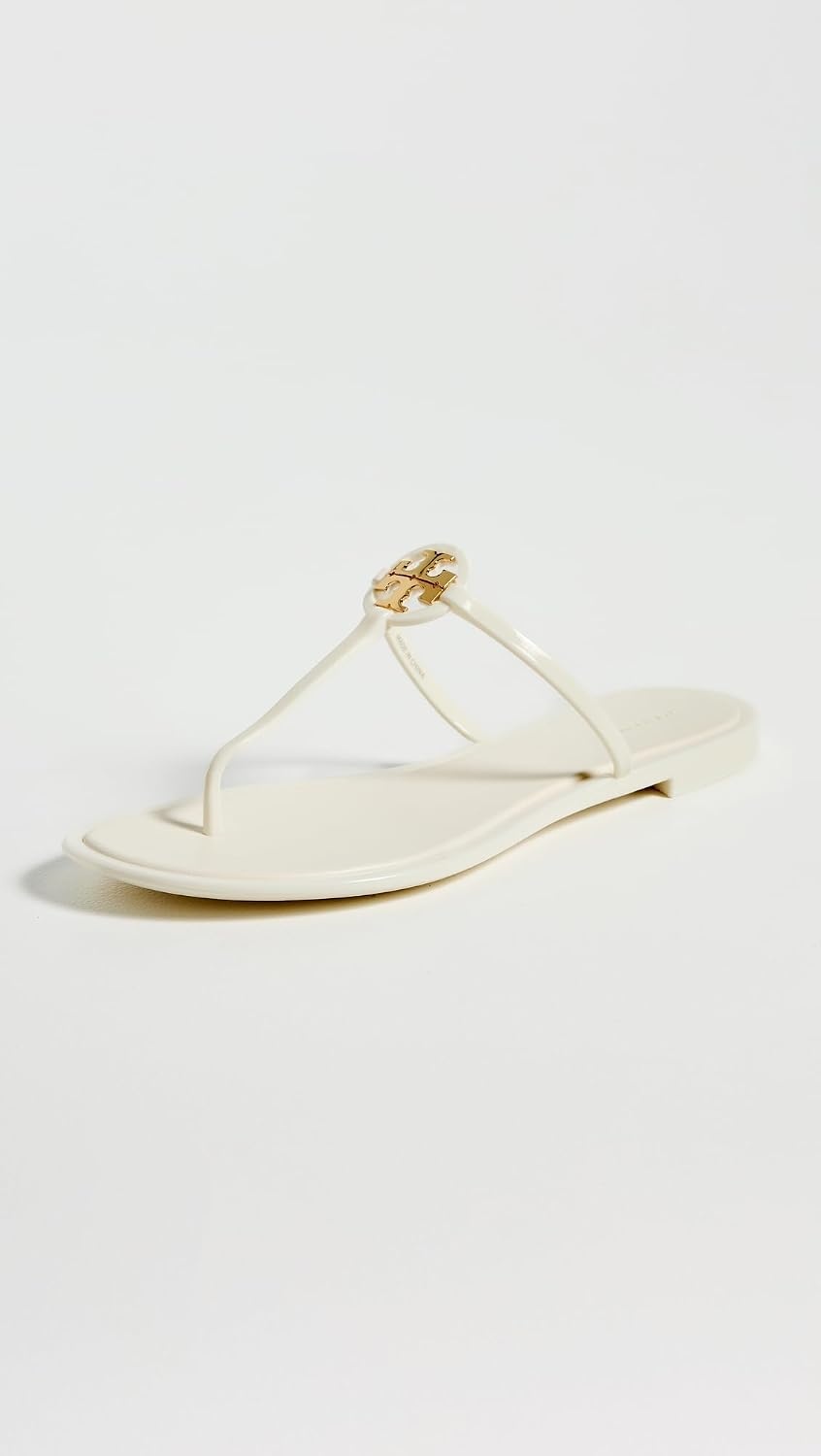 image:imageTory Burch Womens Mini Miller Jelly SandalsIvoryGold