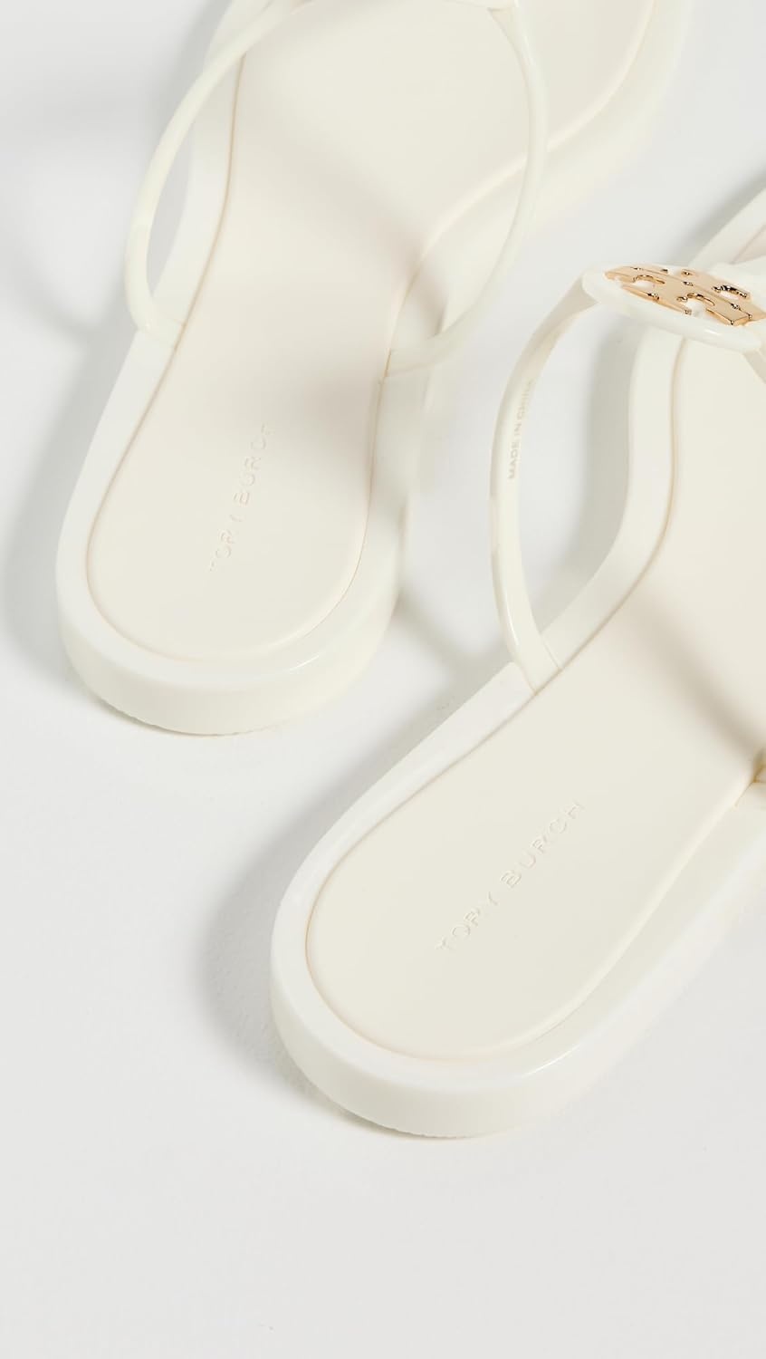 image:imageTory Burch Womens Mini Miller Jelly SandalsIvoryGold