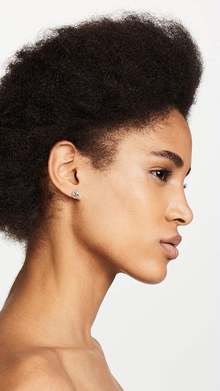image:imageTory Burch Womens Moondance Pearl Stud EarringsIvoryTory Gold