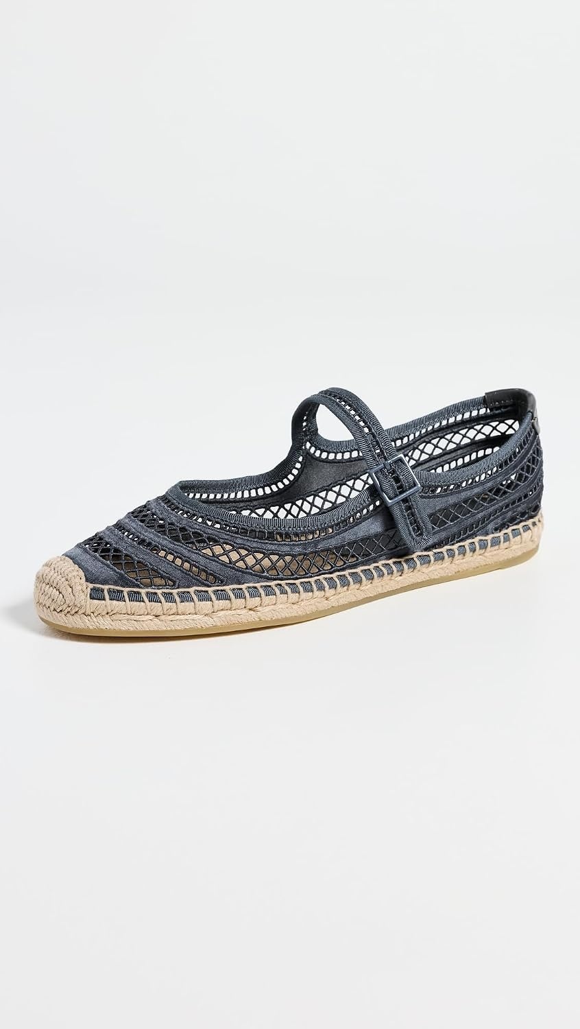image:imageTory Burch Womens Open Weave Mary Jane EspadrillesBluestone