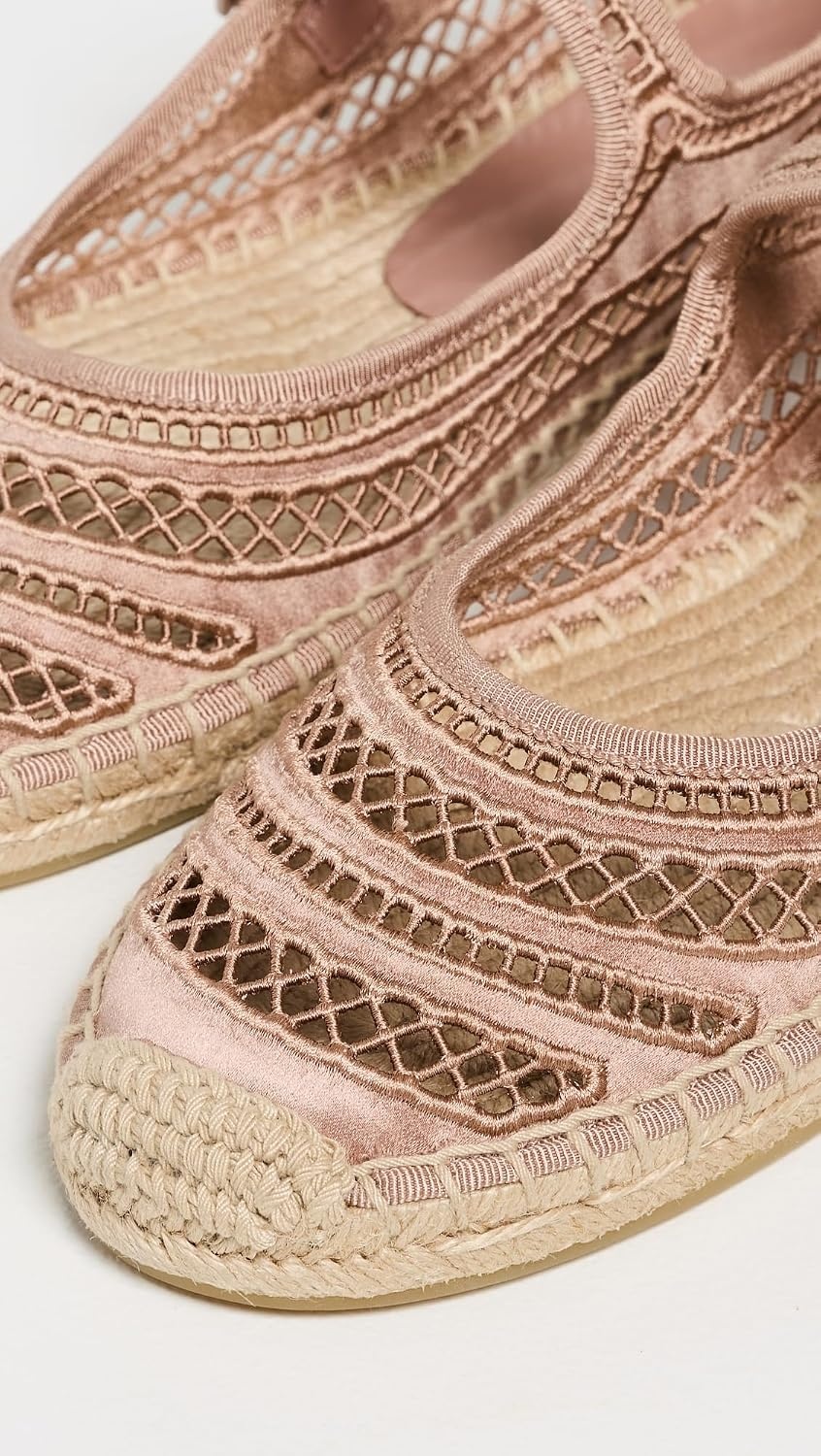 image:imageTory Burch Womens Open Weave Mary Jane EspadrillesVintage Mauve