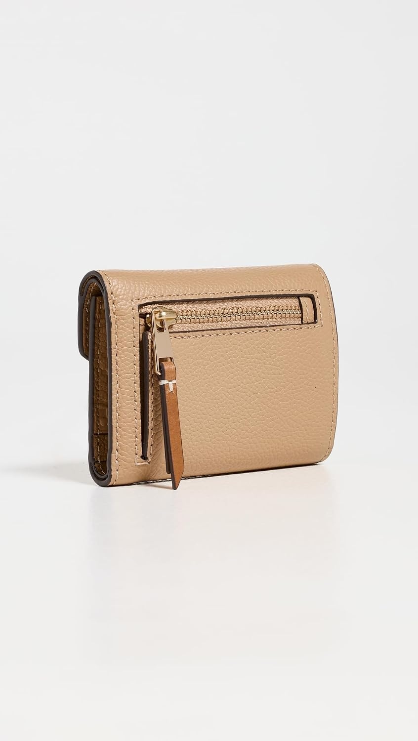 image:imageTory Burch Womens Pebble Envelope Small Wallet Biscotti One SizeBiscotti