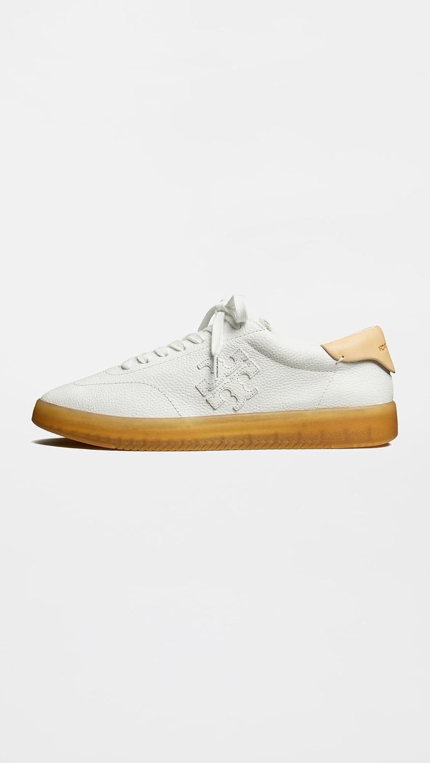 image:imageTory Burch Womens Phoenix SneakersPurityBrushed Almond