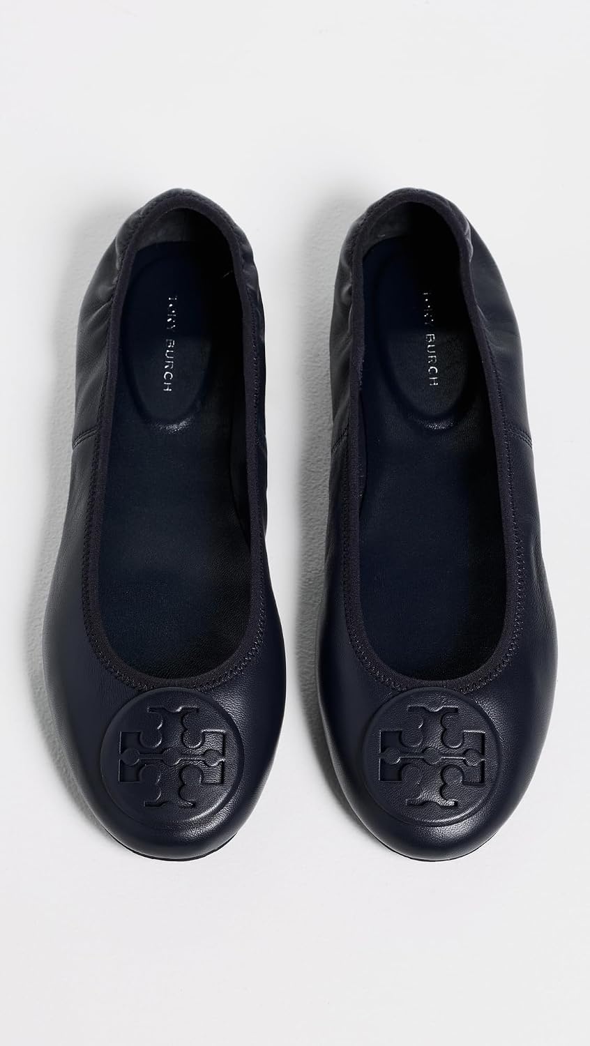 image:imageTory Burch Womens Reva Travel Ballet FlatsNew Navy