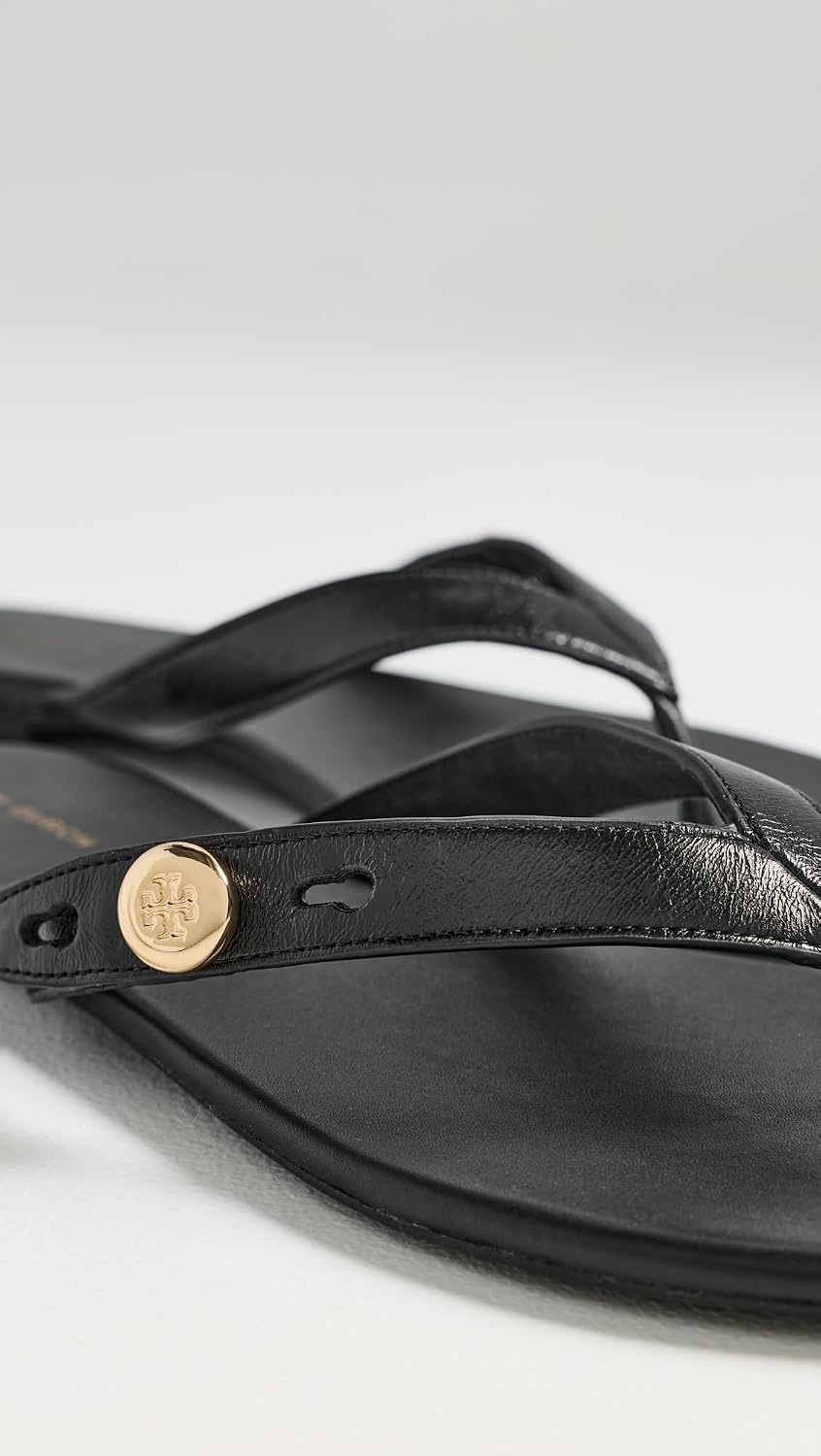 image:imageTory Burch Womens Romy Flip FlopsPerfect Black