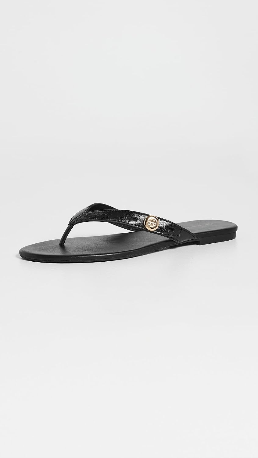 image:imageTory Burch Womens Romy Flip FlopsPerfect Black