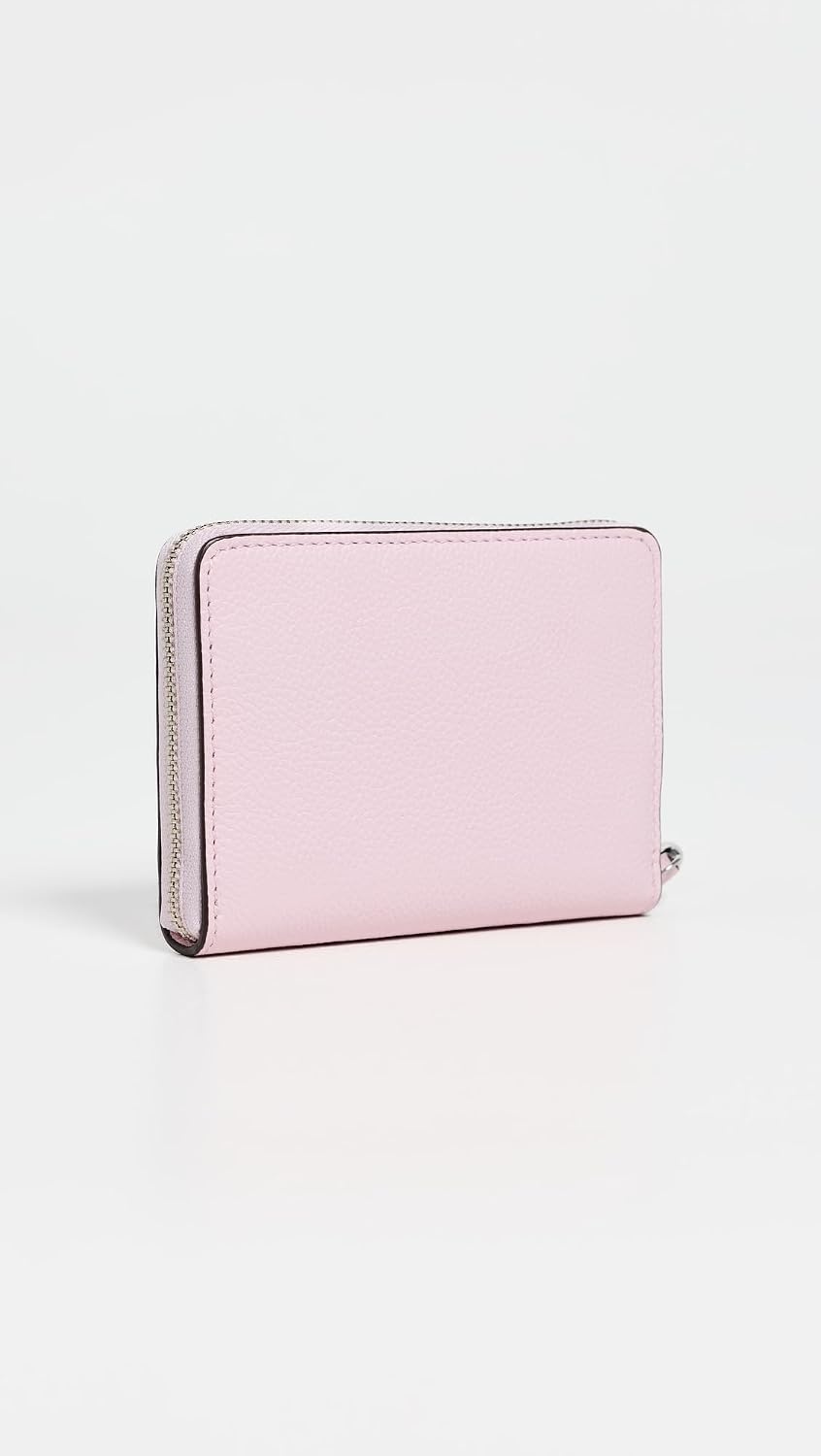 image:imageTory Burch Womens Romy Medium Zip Around WalletRose Mist