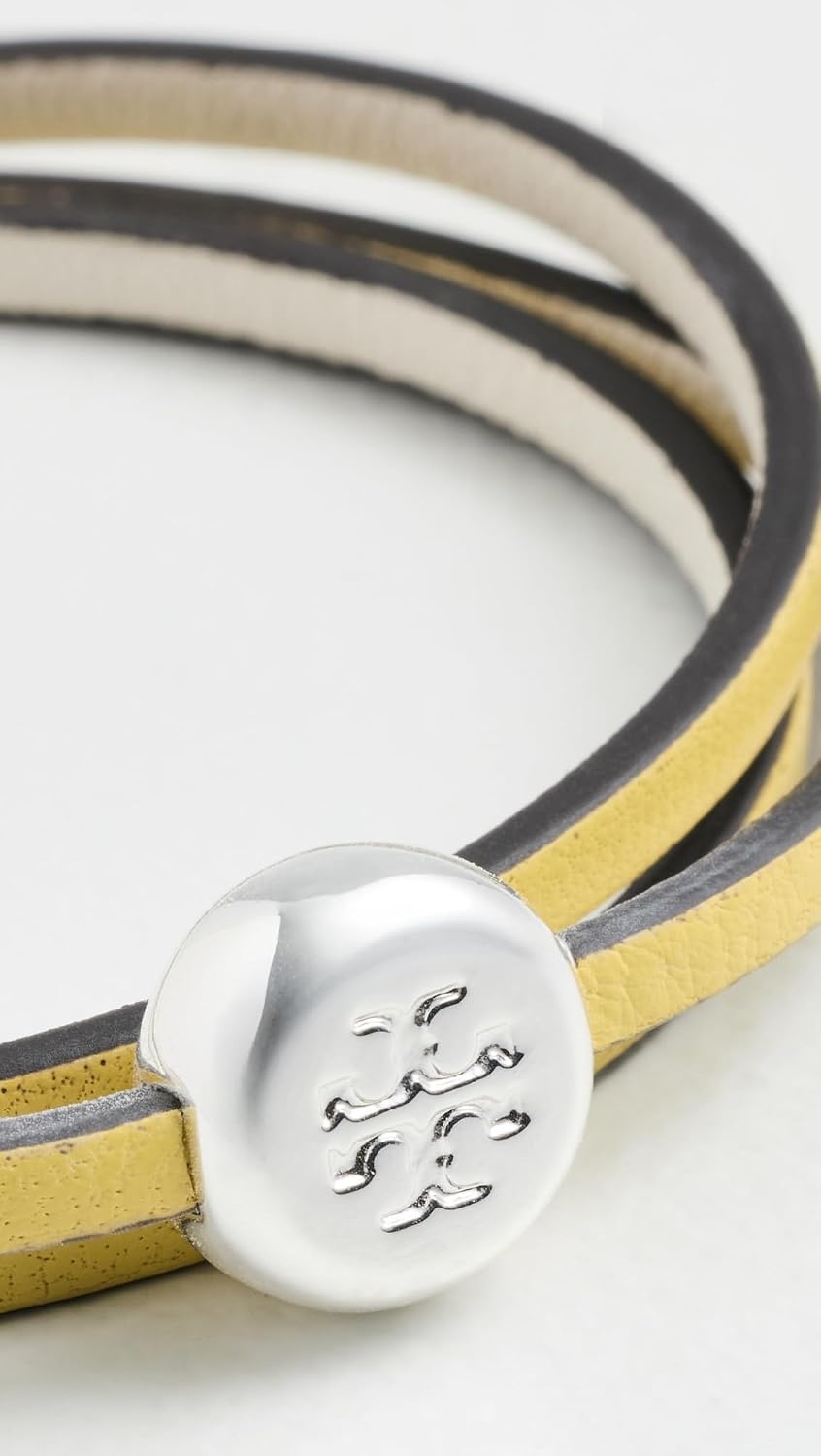 image:imageTory Burch Womens Romy MultiStand BraceletLight SilverCalendula