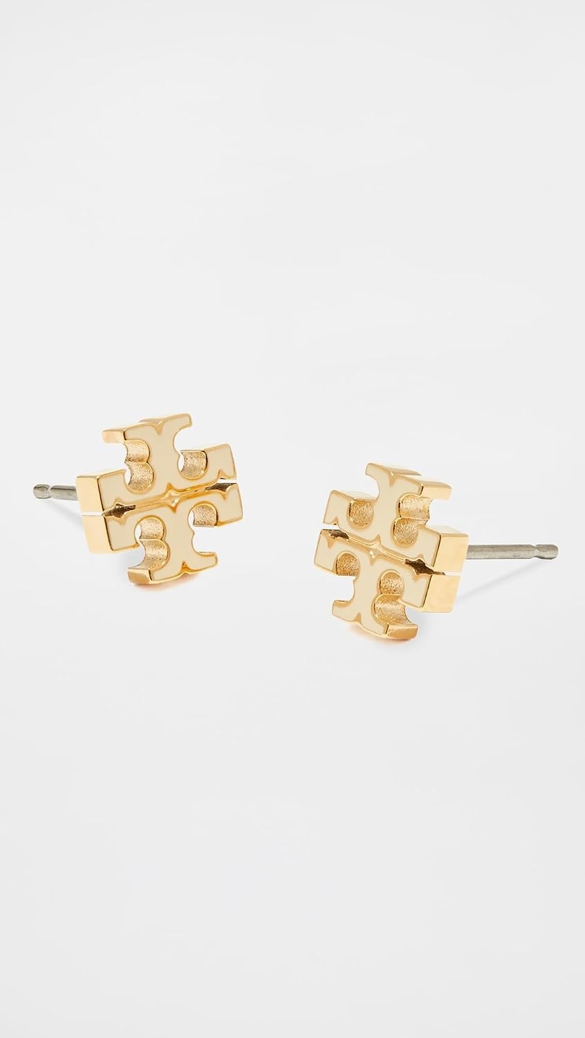image:imageTory Burch Womens Small Icon Enamel Stud EarringsNew Ivory
