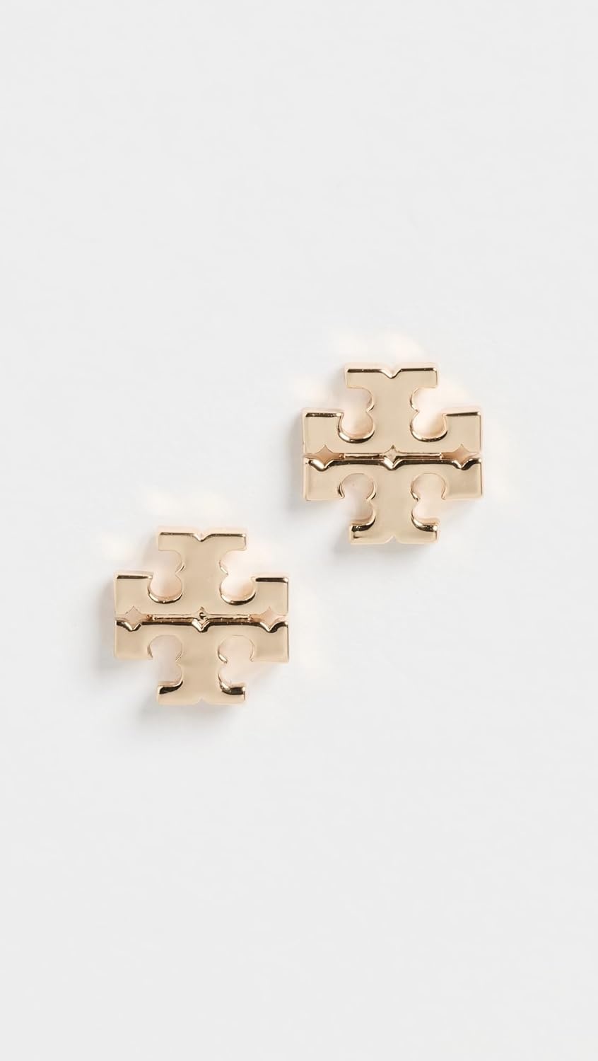 image:imageTory Burch Womens Small Icon Stud EarringsTory Gold