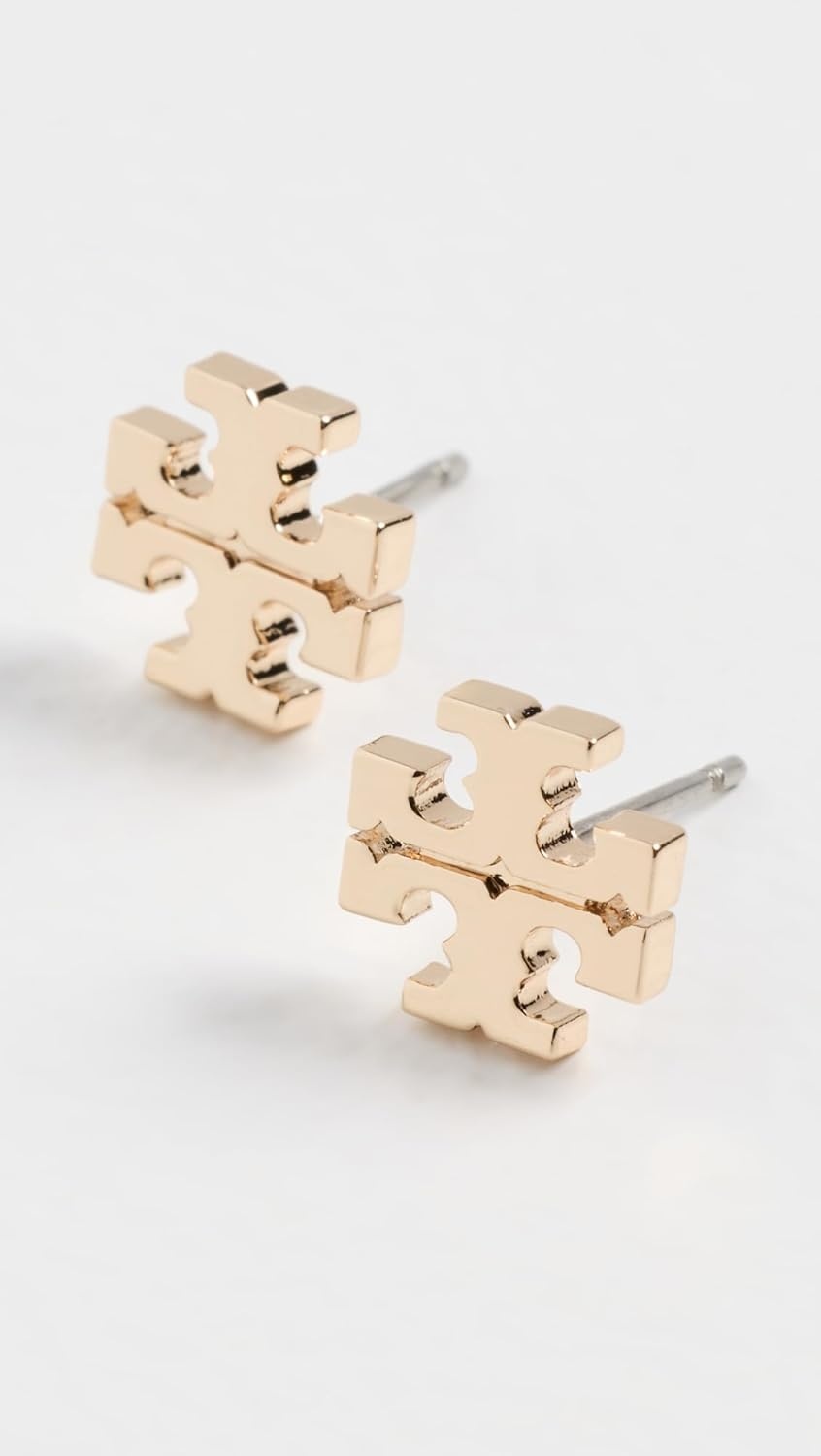 image:imageTory Burch Womens Small Icon Stud EarringsTory Gold