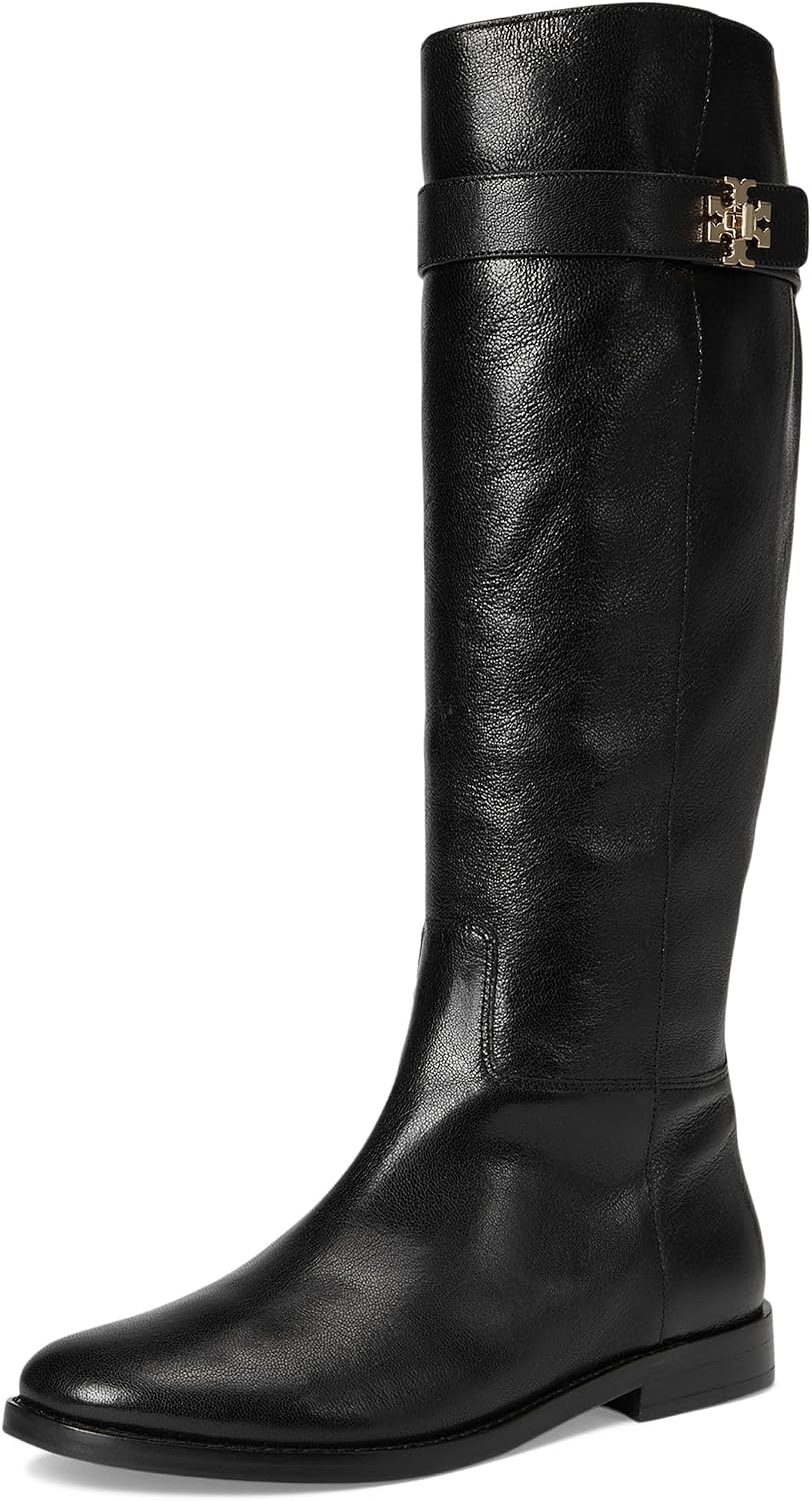 image:imageTory Burch Womens T Lock Riding BootsPerfect Black