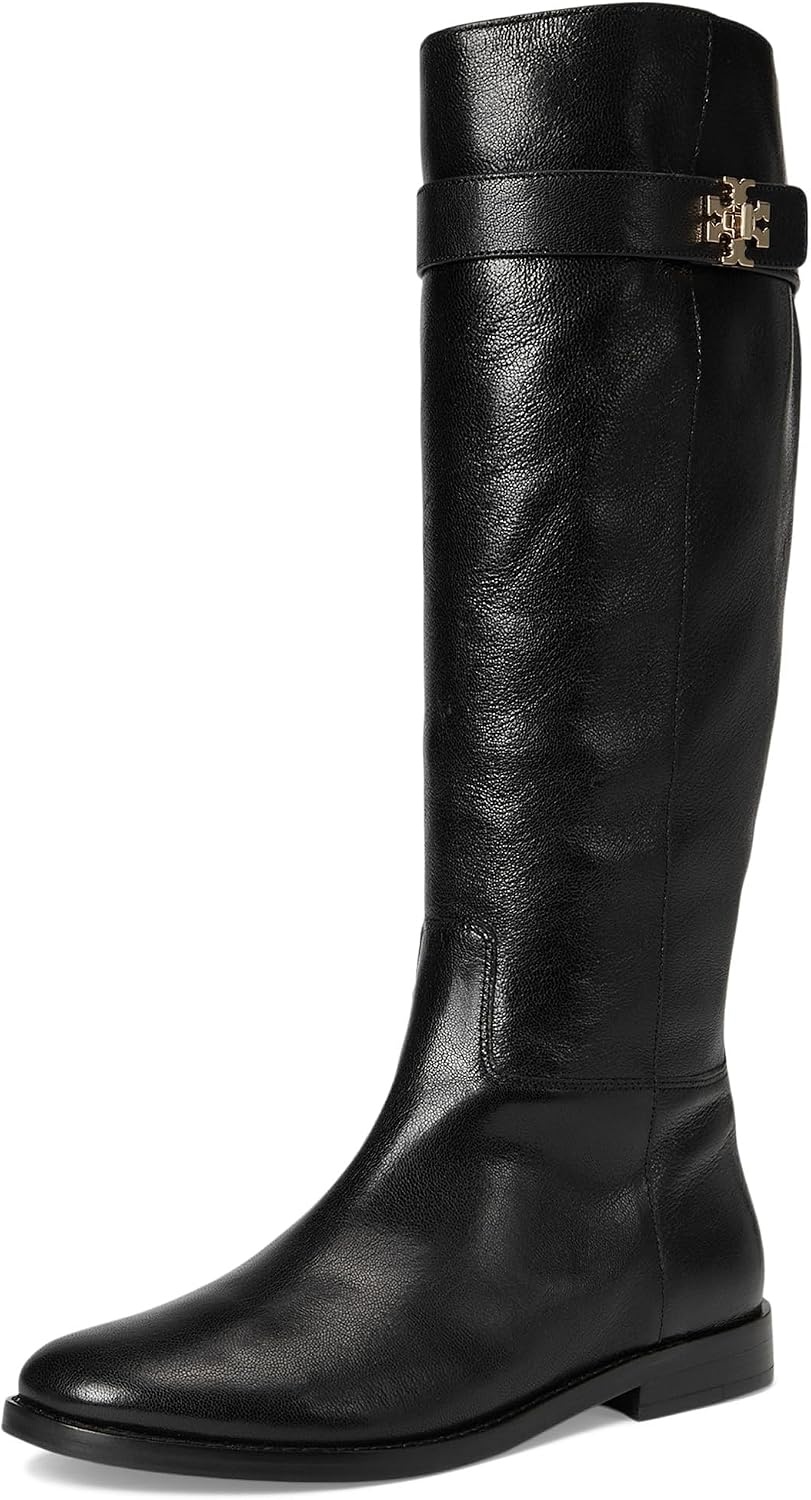 image:imageTory Burch Womens T Lock Riding BootsPerfect Black