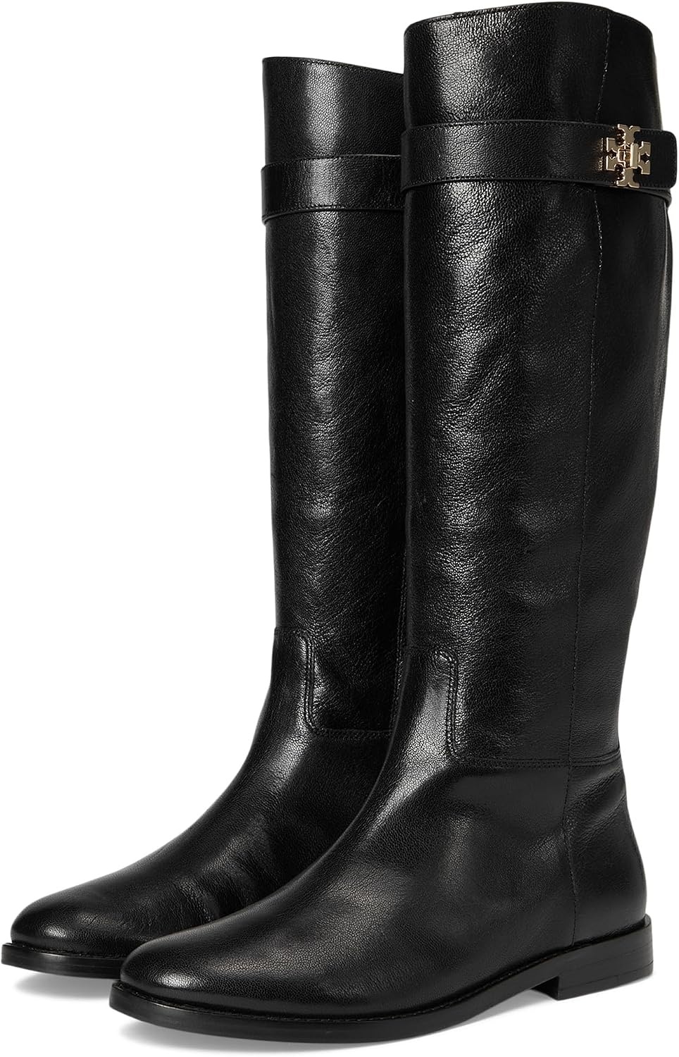 image:imageTory Burch Womens T Lock Riding BootsPerfect Black