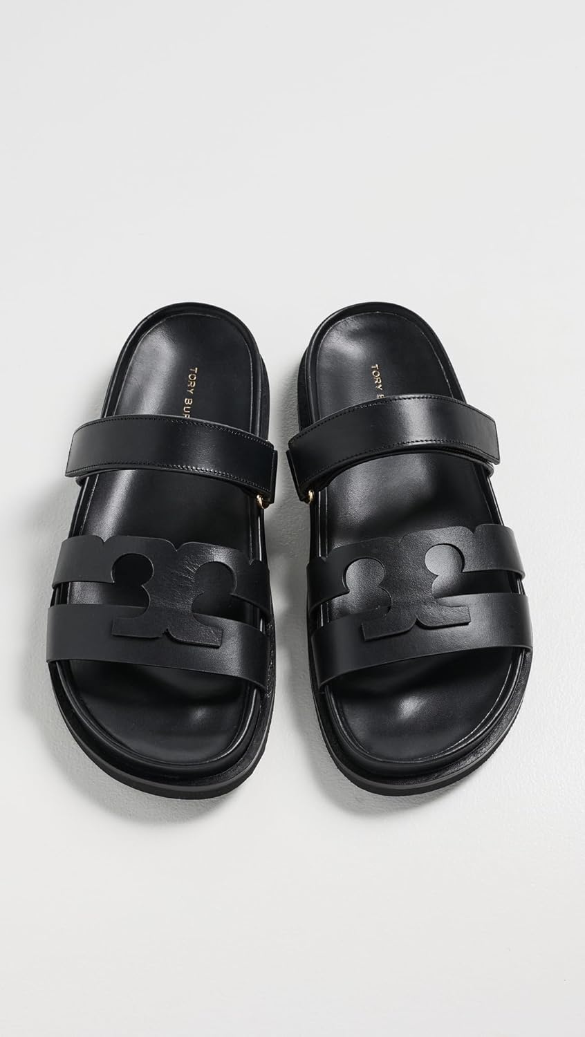 image:imageTory Burch Womens T SlidesPerfect Black