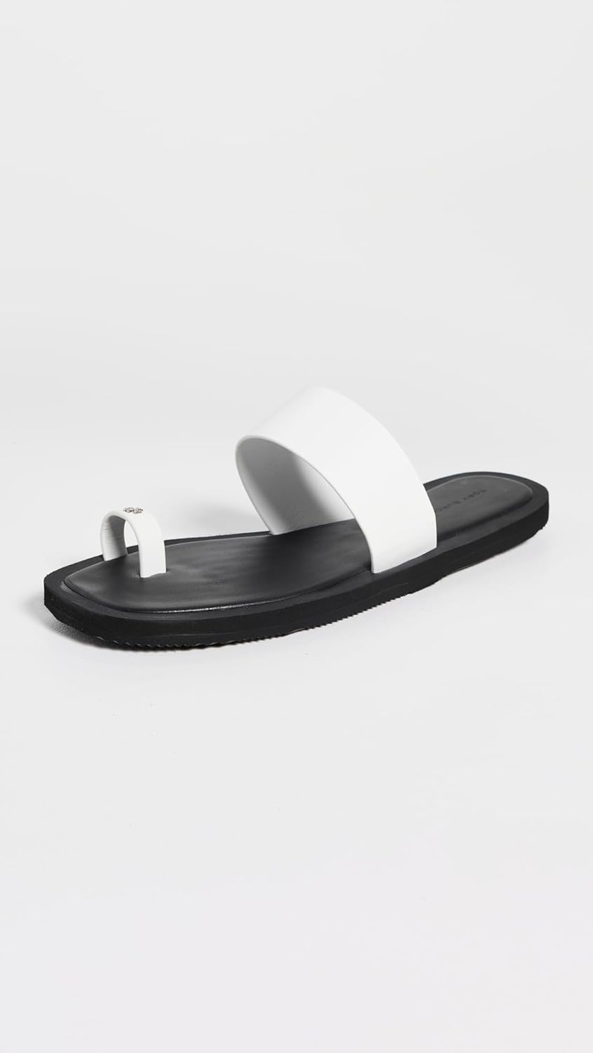 image:imageTory Burch Womens Toe Ring Flip FlopsCloudPerfect Black