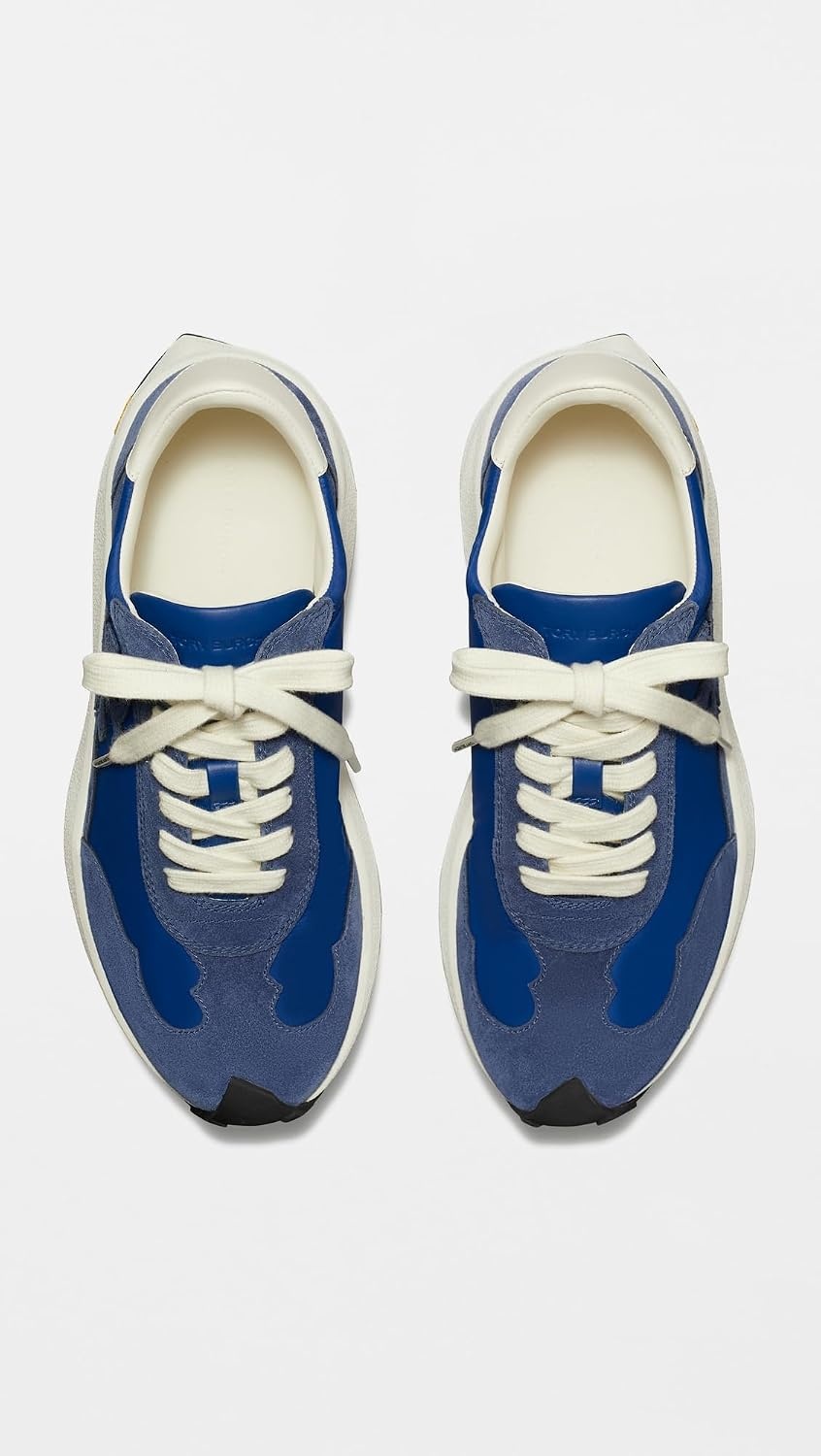 image:imageTory Burch Womens Tory TrainersBermudaFaded NavyBlanc