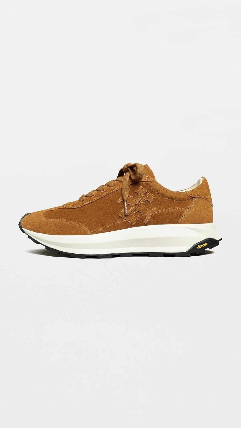 image:imageTory Burch Womens Tory TrainersCognac Brown