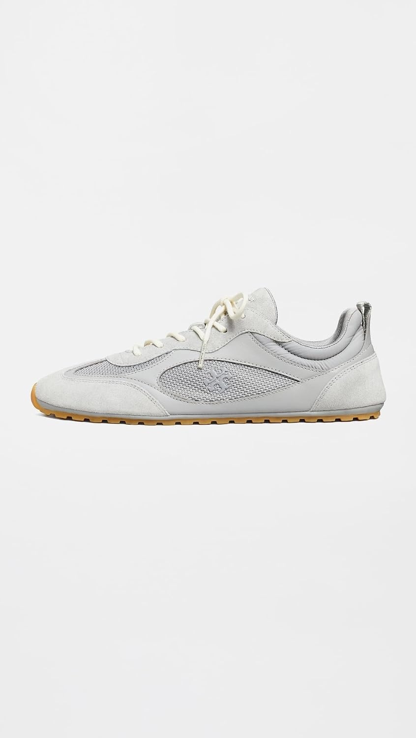 image:imageTory Burch Womens Tory Travel SneakersLoutre Grey
