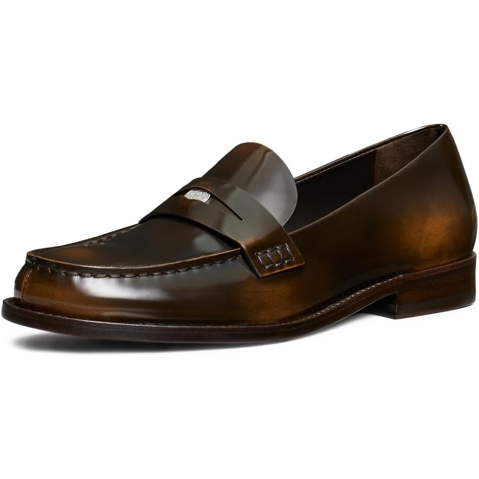 image:imageTory Burch Womens Classic LoafersBrushed Chocolate