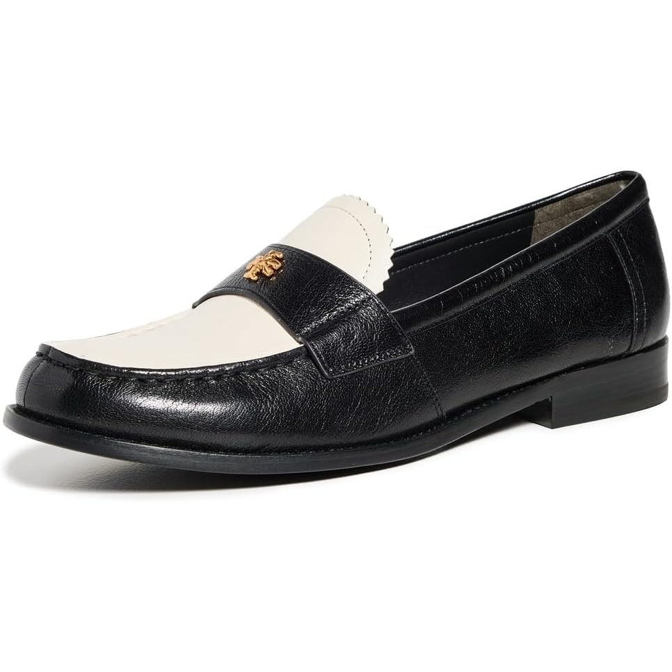 image:imageTory Burch Womens Classic LoafersPerfect BlackNew Ivory