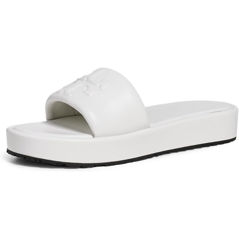 image:imageTory Burch Womens Double T Sport Platform SlidesCirrus Cloud