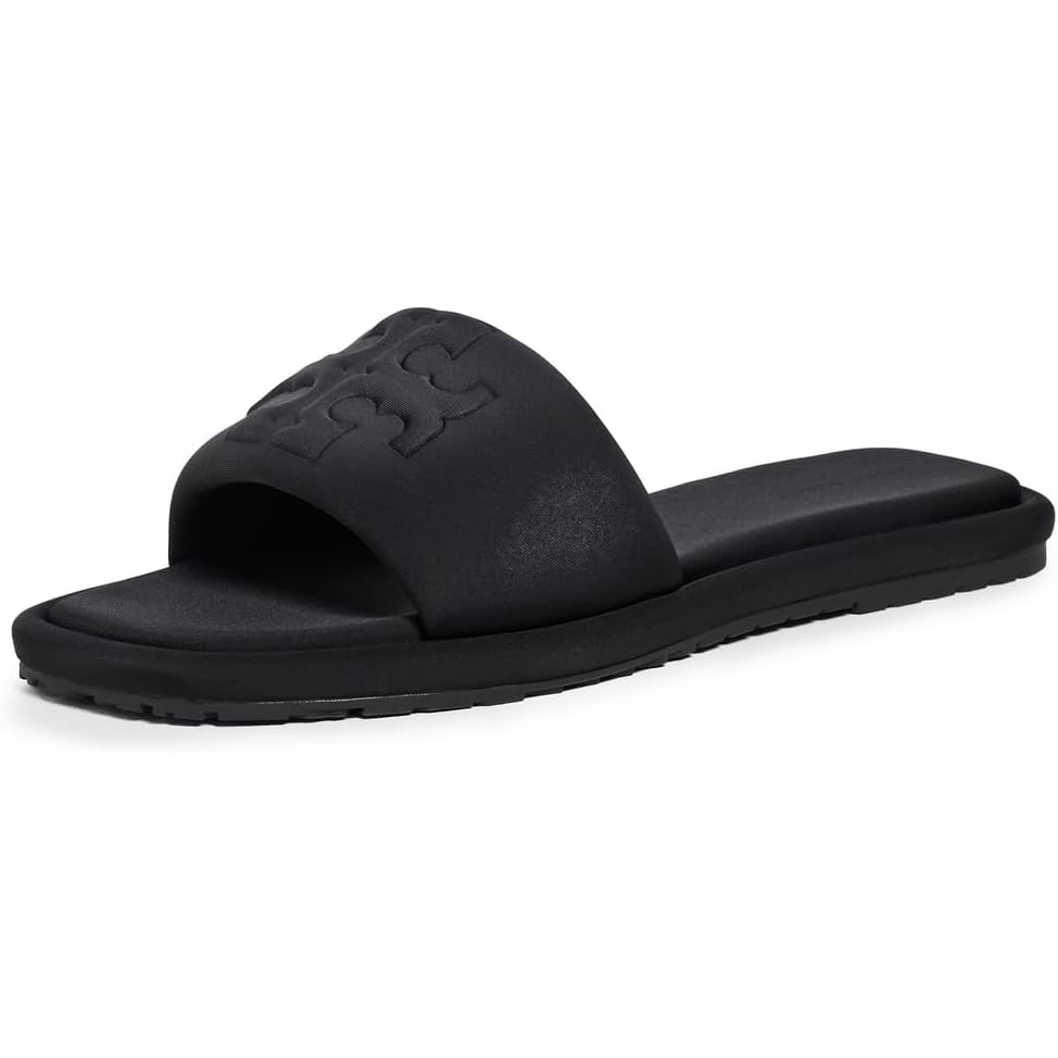 image:imageTory Burch Womens Double T Sport SlidesPrefect Black Scuba