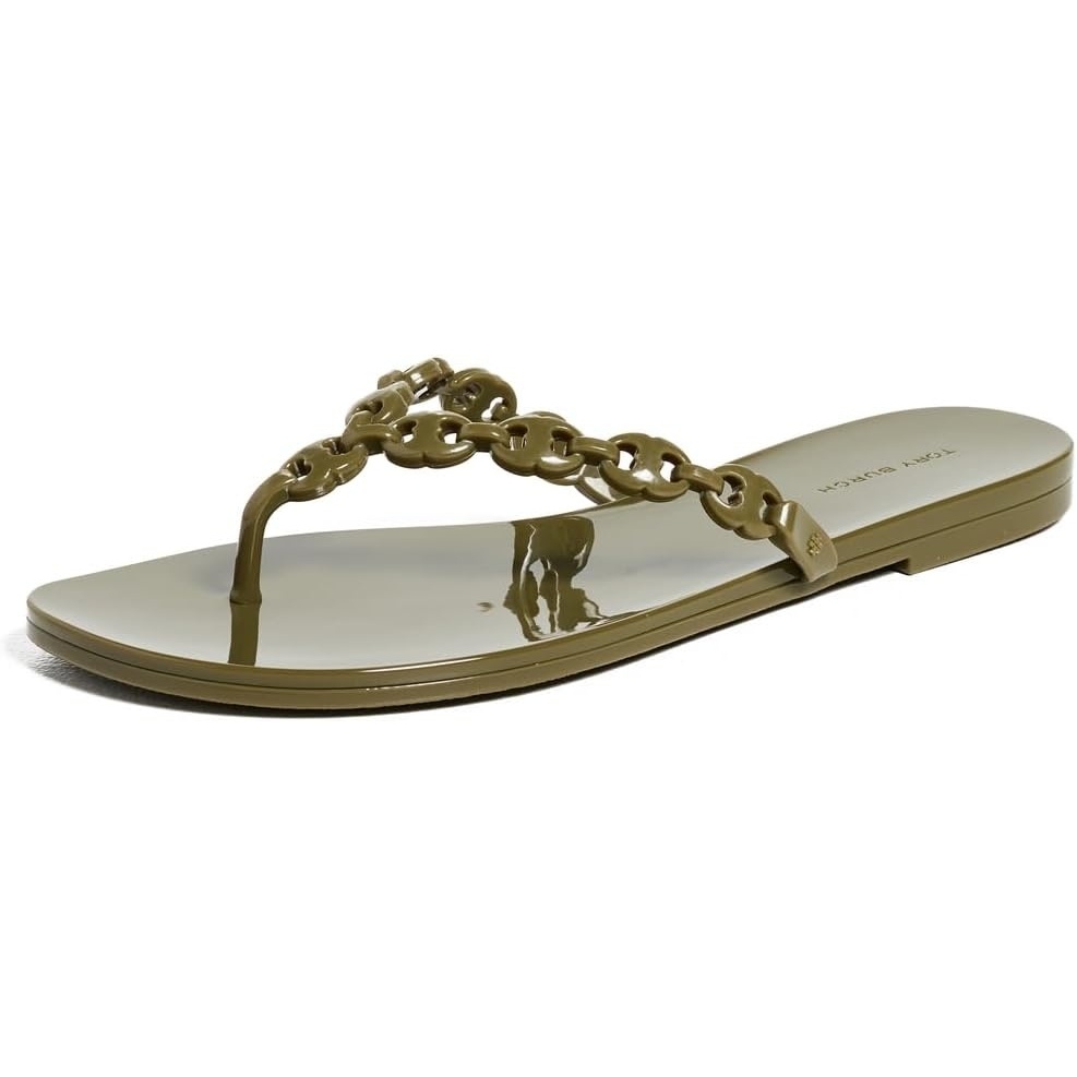 image:imageTory Burch Womens Gemini Link Jelly SandalsMoss Rock