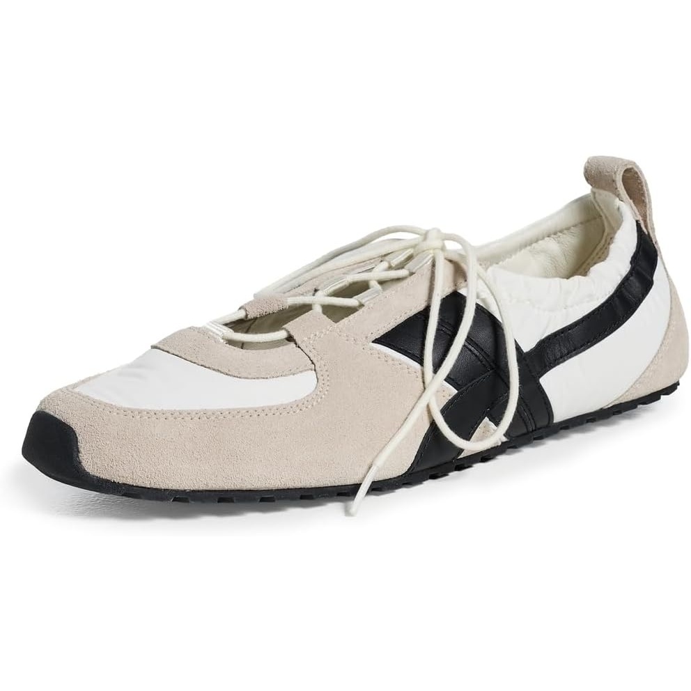 image:imageTory Burch Womens Hank Ballet SneakersBlancPerfect Black