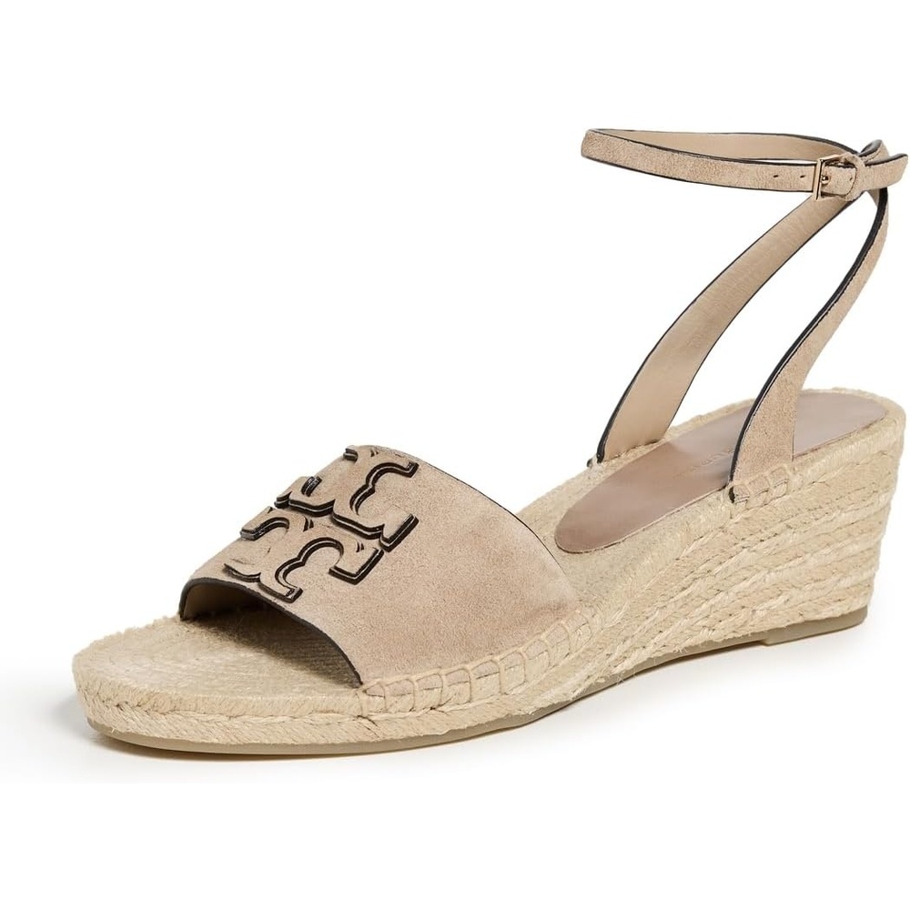 image:imageTory Burch Womens INES Wedge Espadrilles 50mmCeramic Taupe