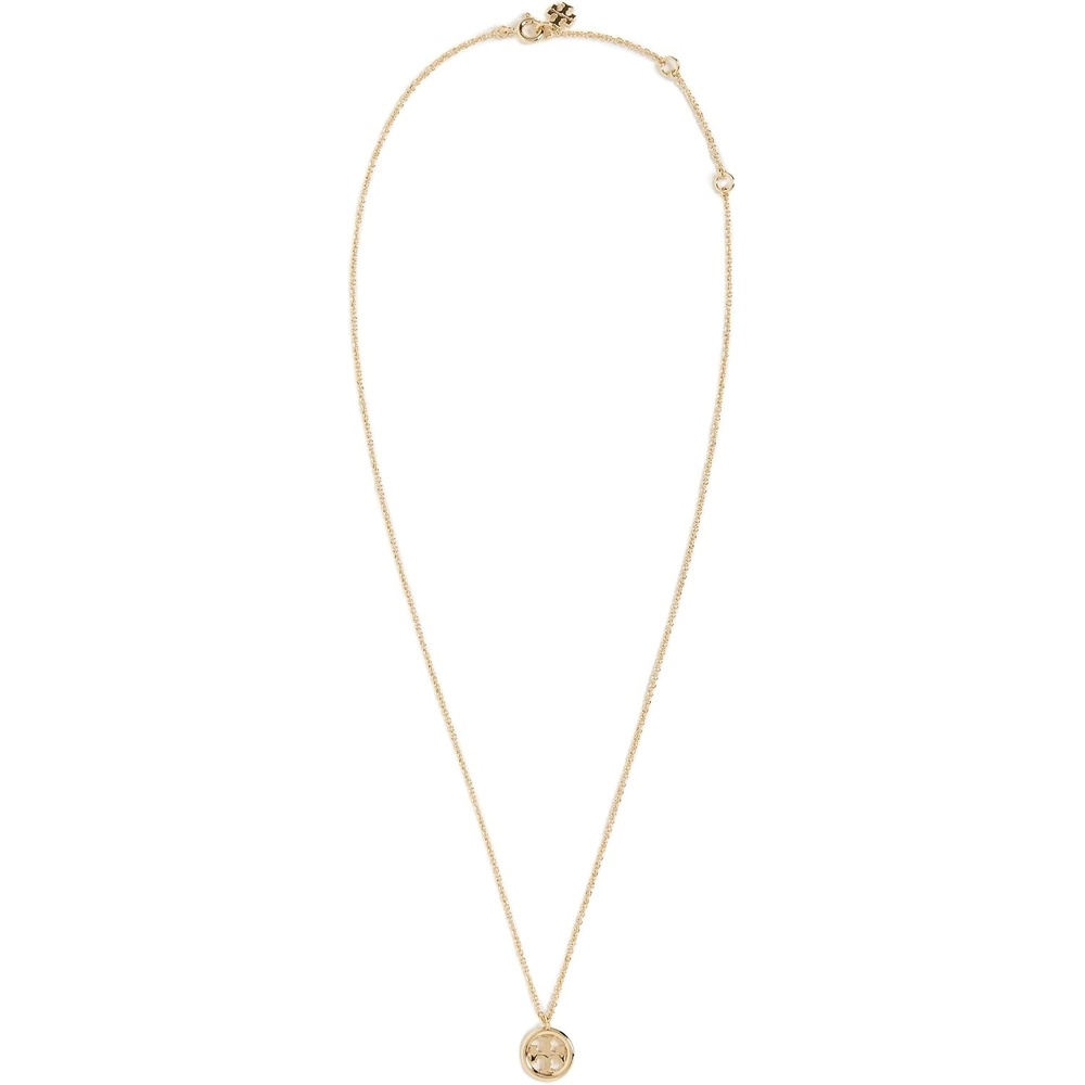 image:imageTory Burch Womens Icon Circle Pendant NecklaceGold
