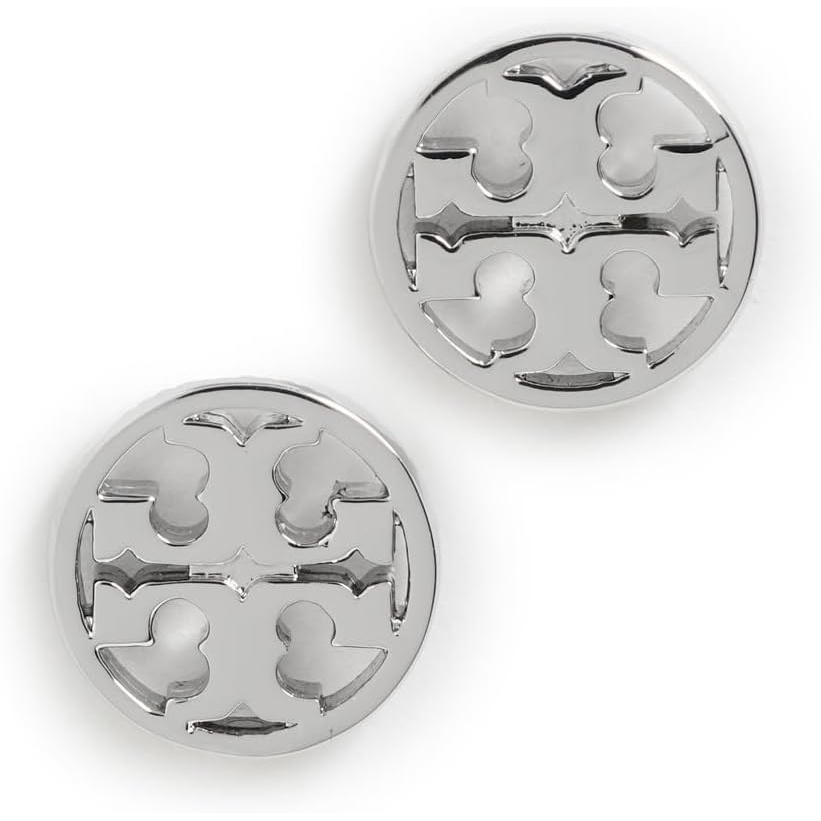 image:imageTory Burch Womens Icon Circle Stud EarringsTory Silver