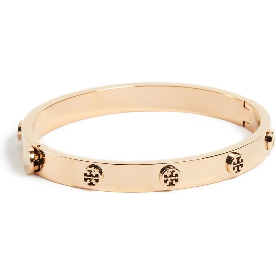 image:imageTory Burch Womens Icon Hinge Bracelet Tory Gold Medium