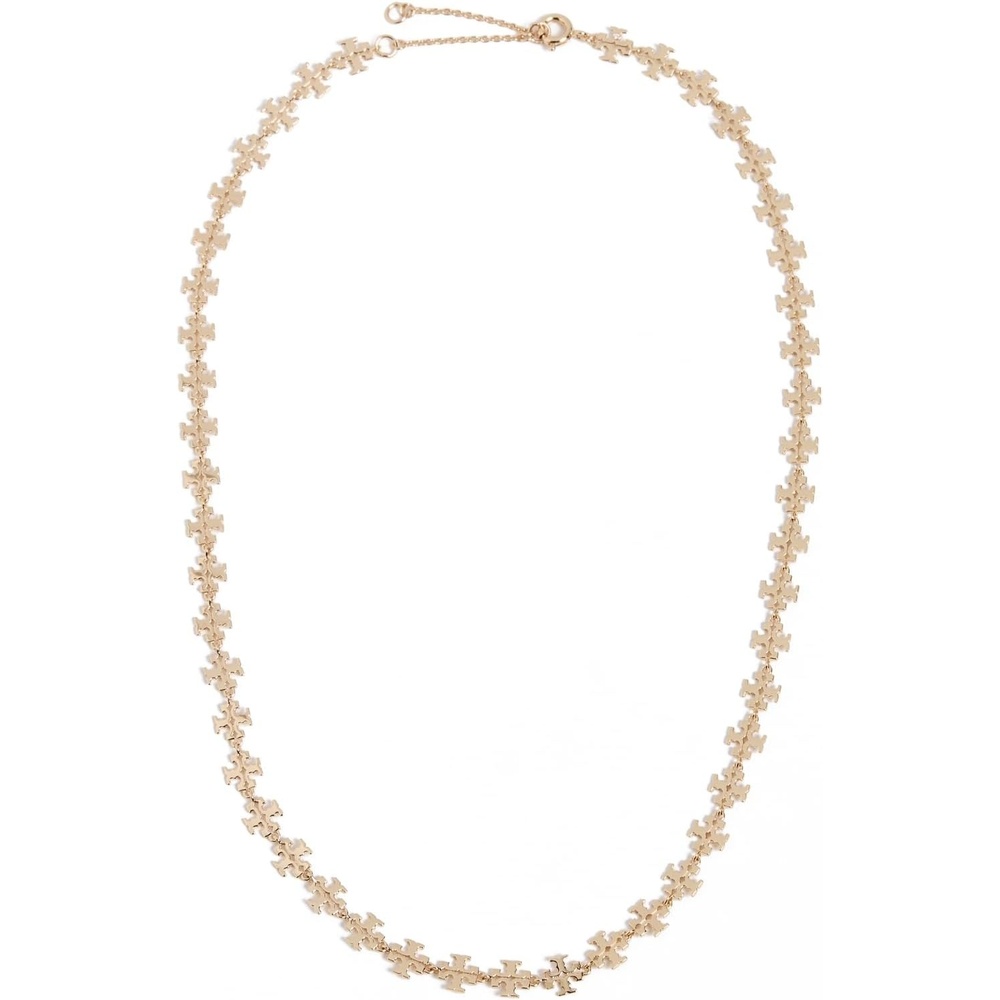 image:imageTory Burch Womens Kira Necklace Tory Gold One Size