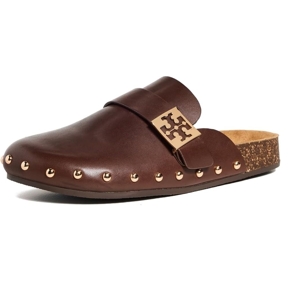 image:imageTory Burch Womens Mellow Stud MulesDeep MochaGold