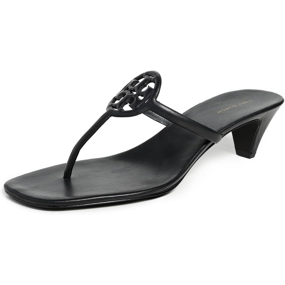 image:imageTory Burch Womens Miller Capri Kitten HeelsPerfect BlackPerfect Black