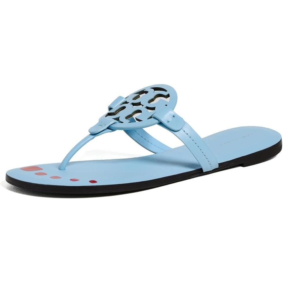 image:imageTory Burch Womens Miller Nail Polish SandalsWashed Sky