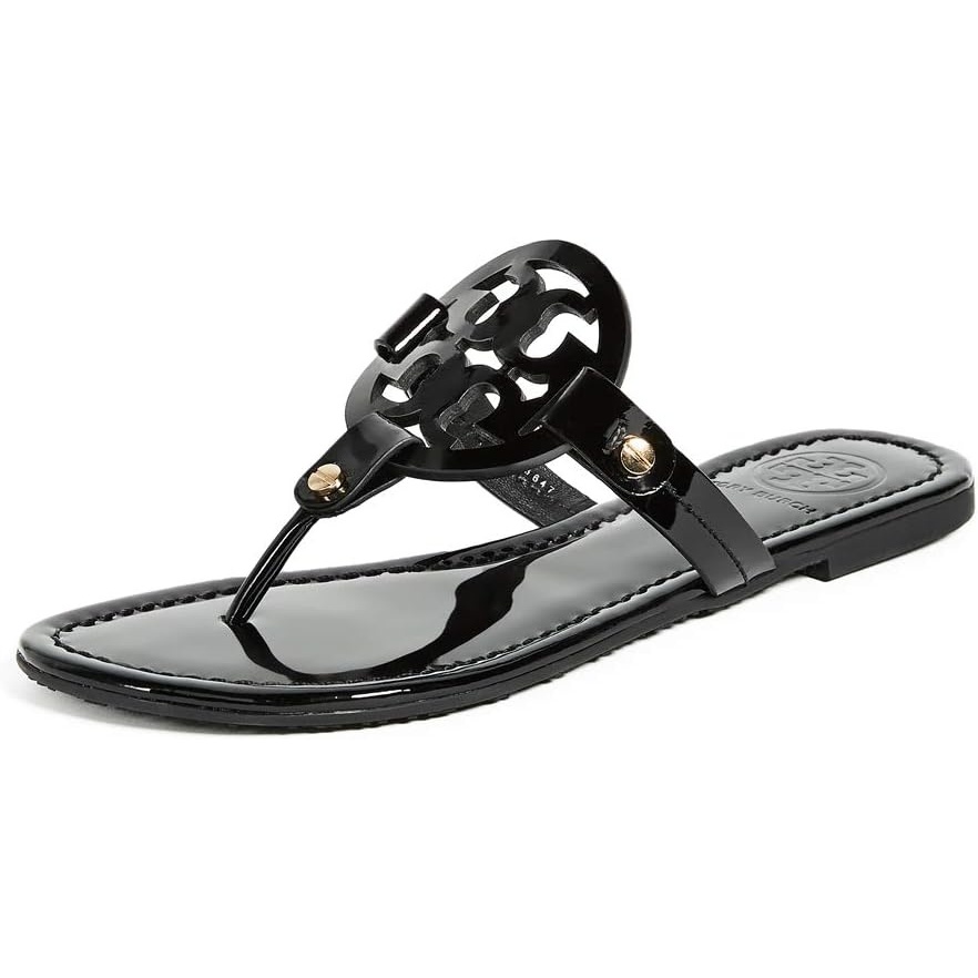 image:imageTory Burch Womens Miller SandalsPerfect Black Patent