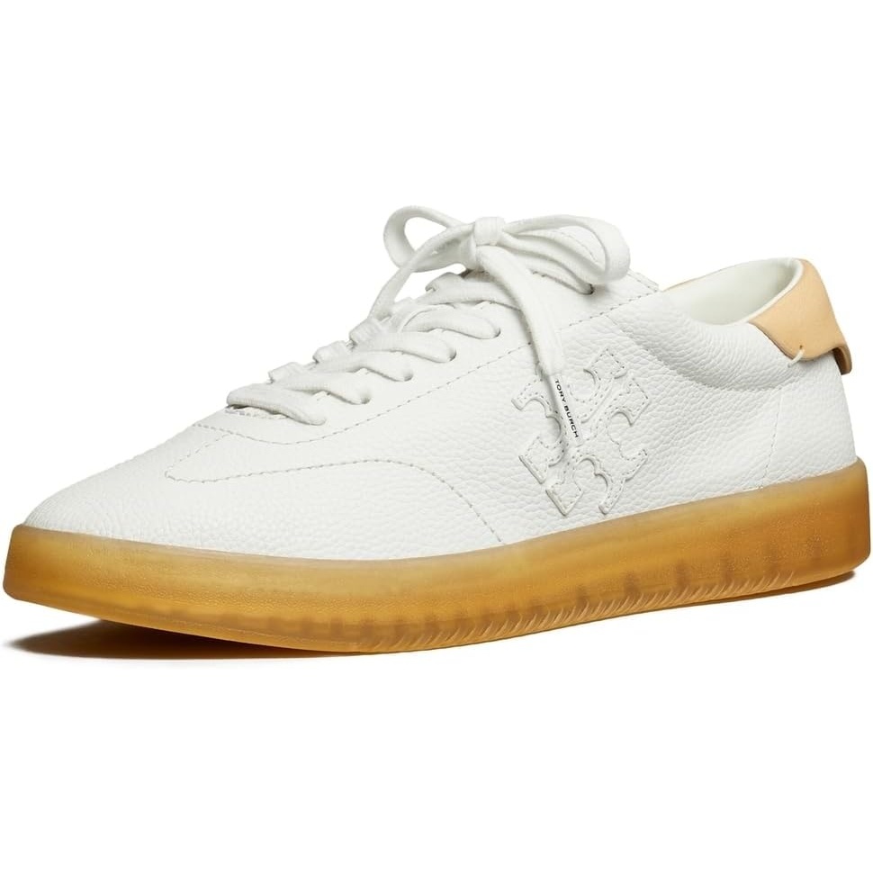 image:imageTory Burch Womens Phoenix SneakersPurityBrushed Almond