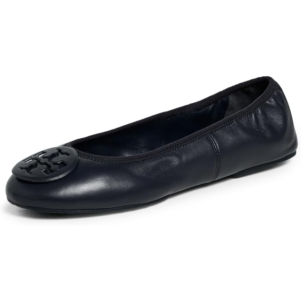 image:imageTory Burch Womens Reva Travel Ballet FlatsNew Navy